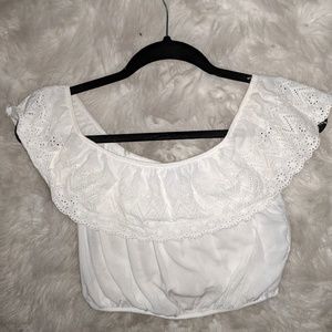Ruffled Crop Top